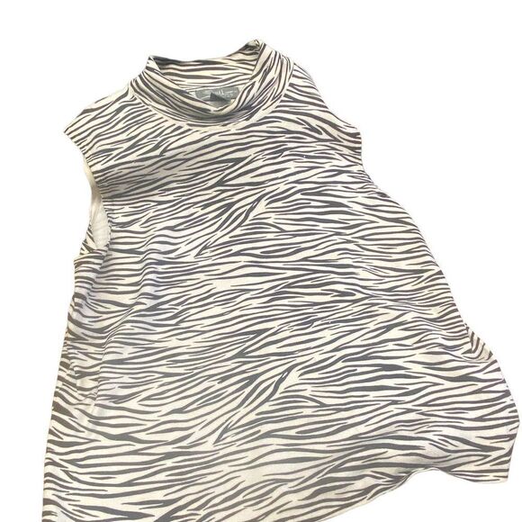 SML Studio silk blend twin set zebra print excellent condition both size Large - Picture 2 of 3